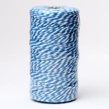 ŠNÚRKA FARBY  2MMX100M TYRKYS/BIELA - Motúz ozdobný | FLORASYSTEM