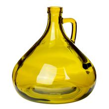 AKCIA! FĽAŠA Sitia z recyklovaného skla žltá h18xd17,5cm - Váza | FLORASYSTEM