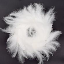 VENIEC S PERÍM 30x5CM BIELY SUPER CENA!  - Věnec vánoční  | FLORASYSTEM