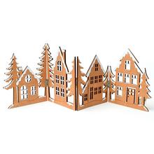 DOMY STROMY SKLADAČKA DREVO NATUR 62x19x0,5CM - FLORASYSTEM