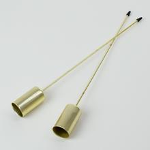 BODCE NA KÓNICKÉ ZLATÉ S/2 v. 24,5CM pr. 2CM - FLORASYSTEM