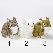 Zajačiky z látky v mixe farieb.