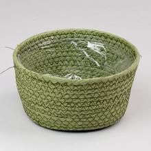 AKCIA! PRÚTIE MISA ZELENÁ 18,5XV9,5CM - Proutené obaly | FLORASYSTEM