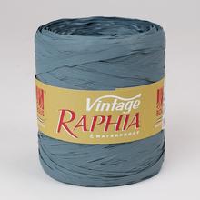 RAPHIA 'VINTAGE' SV MODRÁ 200m con fascetta e termoretraibile Raphia Basic*37681 - Papierové a ostatné | FLORASYSTEM