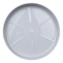 608 MISKA NR7 JASNO SIVÝ 28,1xh4,1CM - Miska okrúhla pod kvetináč | FLORASYSTEM