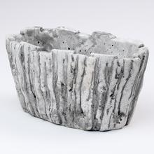 OBAL OVAL KAMEŇ 18x10,5x10 SUPER CENA! - Cement | FLORASYSTEM