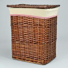 AKCIA! PRÚTENÝ KOŠ S/3 HNEDÝ 39x27x48cm - Prádelní koše | FLORASYSTEM