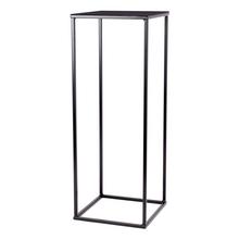 KW434 STOJAN NA 1 KVET STREDNÝ ČIERNY 23x23xV62CM - Stojan pod květináč | FLORASYSTEM