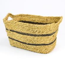 super cena! KOŠ SLAMA  MALÝ  BASKET KR2002480 36x25x20cm - Koše na prádlo | FLORASYSTEM