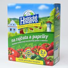 Hoštické hnojivo paradajky a papriky 2,5kg - Granulováno | FLORASYSTEM