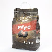 AKCIA!!!PE-PO grilovacie brikety 2,5 kg/150/ - Grilovací potřeby, topení | FLORASYSTEM