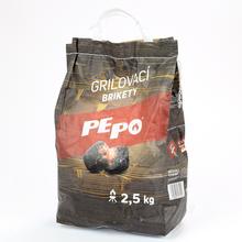 AKCIA!!!PE-PO grilovacie brikety 2,5 kg/150/ - grilovacie potreby, kúrenie | FLORASYSTEM