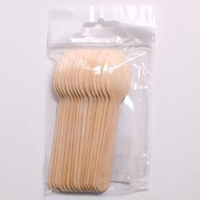 Lyžica drevená 11cm jednorázová sada 15ks/sd - Grilovací potřeby, topení | FLORASYSTEM