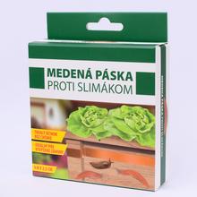 pevná cena MED.PÁSKA PROTI SLIMÁKOM 4m x 2,5cm - Chemická | FLORASYSTEM