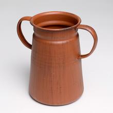 VÁZA KOV 16,5x10,5x15,5CM BRONZ - FLORASYSTEM