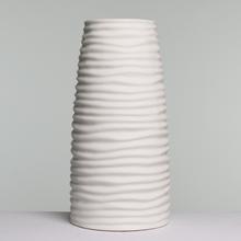 VÁZA BIELA PORC. 10*10*20.4CM - Keramika jednofarebná interiérová | FLORASYSTEM