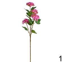 Umelý konár s mini kvetmi v mixe farieb, 85 cm.