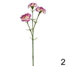 Umelé karafiáty v mixe farieb, 60 cm.