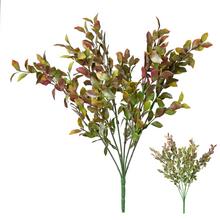 ZELEŇ EUCALYPTUS MIX 2FARIEB - Zápich oranžový / červený / hnedý | FLORASYSTEM