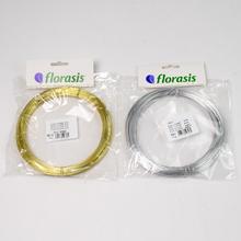 9201,9204 Drát hlinikový dekorační 60m, 1mm, stříbrná - FLORASYSTEM