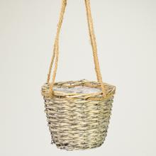 OBAL PRÚTENÝ ŠEDÝ 19x15CM  - Proutené obaly | FLORASYSTEM