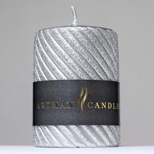 CAROLINE VAL.7x10 STRIEBORNÝ - Gliter jednofarebné | FLORASYSTEM