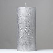 RUSTIC GLITER VAL.70x150 STRIEBORNÝ - Jednobarevné | FLORASYSTEM