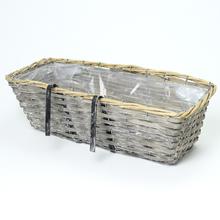 Truhlík OVÁL ZÁVĚS 50X19X16 CM - FLORASYSTEM