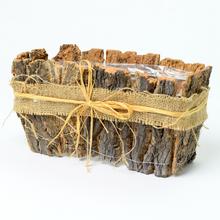 OBAL KORA NATUR 26.5x12x13CM - Obaly kůra, mech | FLORASYSTEM