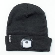 AKCIA!!!Čiapka s čel.,TMAVOSIVÁ,4xLED - Pracovní a ochranné pomůcky | FLORASYSTEM