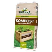 NATURA KOMPOST na vyvýšené záhony 50L - FLORASYSTEM