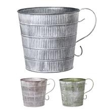 AKCIA! OBAL S UCHOM KOV MIX 3F V:16,5x18CM  - Kovové nádoby | FLORASYSTEM