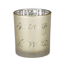 AKCIA! SVIETNIK na čajovú sviečku Arya zlaty - v10xh9cm - Svietniky vianočné | FLORASYSTEM