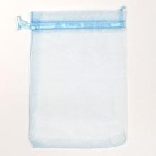 HY-3406 Organz. vrecko sv modré 12x17cm - Pytlík textil | FLORASYSTEM