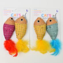 AKCIA! HRAČKA RYBKA PRE MAČKY 2ASS - Domácí zvířata | FLORASYSTEM