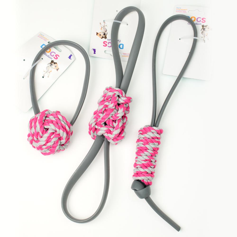 Lano pro psa s designem 4ASS v různých barvách.