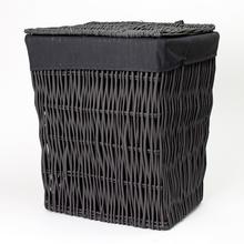 AKCIA! 353FL/S PRÚTENÝ KOŠ ČIERNY   L:44x35x52cm - Prádelní koše | FLORASYSTEM