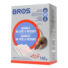 BROS MYŠI-GRANULE PR.MYŠIAM, klopýtá. 140g b1632 - Chemická | FLORASYSTEM