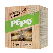 PE-PO podpaľovač z drev.vlny 32ks - FLORASYSTEM