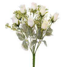 KYTICA RUŽA BIELA 39cm - Růže kytice | FLORASYSTEM
