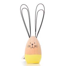 Zajko DRôT.UŠI ŽL. DŘEVO 10X3X3CM - FLORASYSTEM