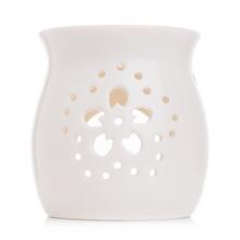 AROMALAMPA KVET PORCELÁN BIELA 8x8x8,5CM - FLORASYSTEM