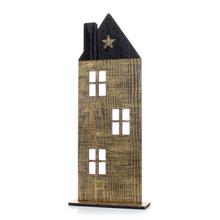 DOMČEK DREVO ZL/ČIE 17.5*5.5*42cm - FLORASYSTEM
