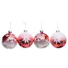 VIAN. GULE BIE/ČER VZOR SKLO MIX/2F S/4 8CM - Skleněné | FLORASYSTEM