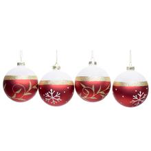 VIAN. GULE BIE/ZLA/ČER VZOR SKLO MIX/2F S/4 8CM - Skleněné | FLORASYSTEM