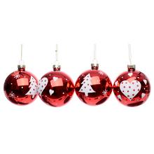 VIAN. GULE ČER/BIE VZOR SKLO MIX/2F S/4 8CM - Skleněné | FLORASYSTEM