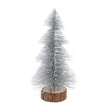 AKCIA! VIAN. STROMČEK NA PNÍKU STRIEBORNÝ S/2 18CM  - Stromek | FLORASYSTEM