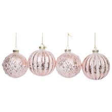 VIAN. GULE BIE/RUŽ VZOR SKLO MIX/2F S/4 8CM - Skleněné | FLORASYSTEM