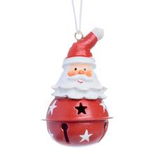 ZÁVES ŽELEZNÁ ROLNIČKA SANTA ČER. 4*4*8cm - FLORASYSTEM