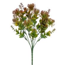 ZÁPICH MALÁ PROTEA HNEDÁ 30CM - Zápich oranžový / červený / hnedý | FLORASYSTEM